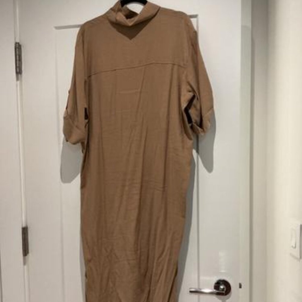 Zara Belted Shirtdress - Like New - Picture 3 of 3